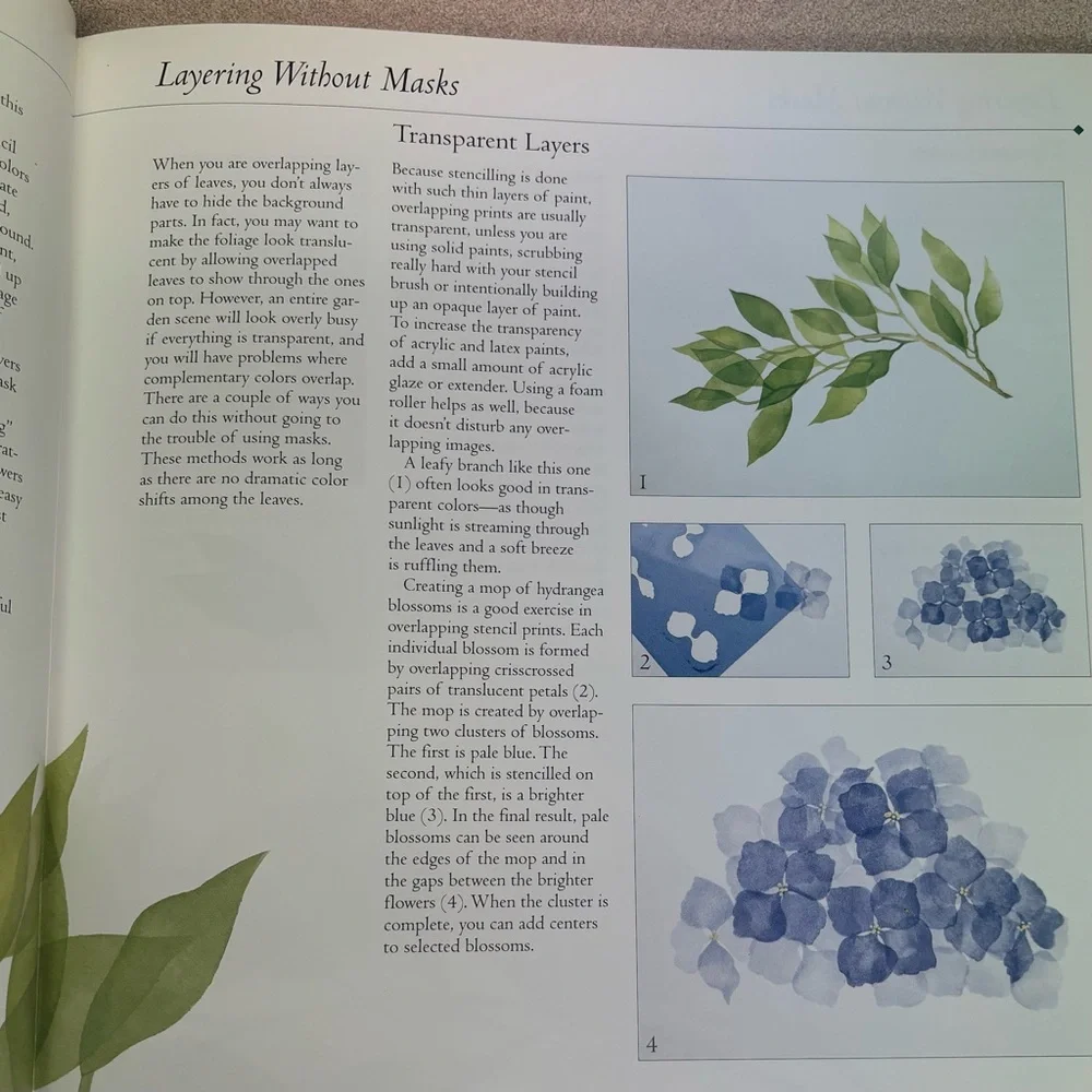 1997 Stencilling on a Grand Scale Book Sandra Buckingham ISBN 1-55209-143-0 Hard
